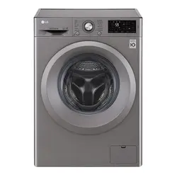 ماشین لباسشویی 8 کیلویی سیلور ال جی مدل F4J5TNP7S