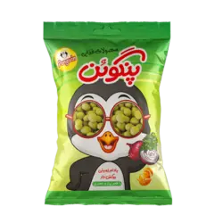 بادام زمینی روکش دار با طعم پیاز و جعفری 80 گرم - فروشگاه پینگولند