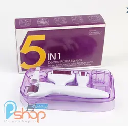 درمارولر تیتانیومی 5 کاره  derma roller 5 in 1