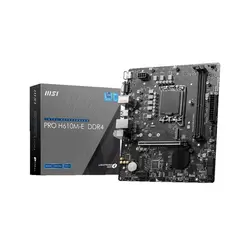 مادربرد ام اس آی مدل MSI PRO H610M-E DDR4