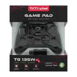 دسته بازی بی سیم تسکو مدل TG 135W