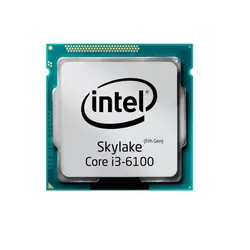 پردازنده مرکزی اینتل سری Skylake مدل Core i3-6100 بدون باکس - کهکشان رایانه