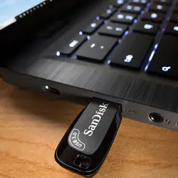 فلش مموری سن دیسک مدل Ultra Shift USB 3.0 ظرفیت ۳۲ گیگابایت - کهکشان رایانه