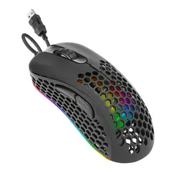 ماوس گیمینگ گرین مدل GM-602 RGB - کهکشان رایانه