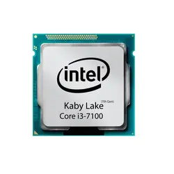 پردازنده مرکزی اینتل سری Kaby Lake مدل Core i3-7100 بدون باکس