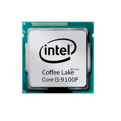 پردازنده مرکزی اینتل سری Coffee Lake مدل Core i3-9100F بدون باکس