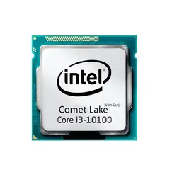پردازنده مرکزی اینتل سری Comet Lake مدل Core i3-10100 بدون باکس