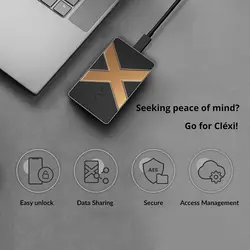 هارد امن هوشمند اس اس دی کلکسی (Cléxi) - 128 گیگابایت - کهکشان رایانه