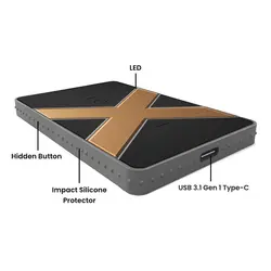 هارد امن هوشمند اس اس دی کلکسی (Cléxi) - 512 گیگابایت - کهکشان رایانه