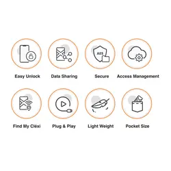 هارد امن هوشمند اس اس دی کلکسی (Cléxi) - 1 ترابایت - کهکشان رایانه