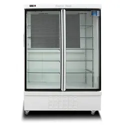 یخچال الکترواستیل ایستاده فروشگاهی دو درب یک طرفه مدل الماس - پلادیوم شاپ