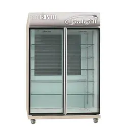 یخچال الکترواستیل ایستاده فروشگاهی دو درب مدل رزیتا - پلادیوم شاپ
