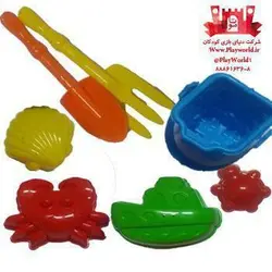 قالب های دریایی- محصولات - دنیای بازی کودکان قالب های دریایی ماسه بازی - ماسه جادویی