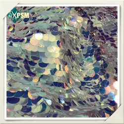 پارچه مجلسی پولک سکه ای طلایی کد0204_psm - پارچه سرای محمودیان