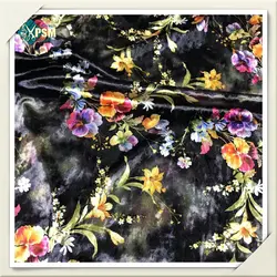 پارچه مجلسی مخمل گلدار کدpsm-0221 - پارچه سرای محمودیان