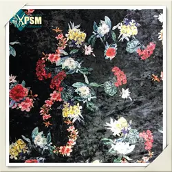 پارچه مجلسی مخمل گلدار کدpsm-0221 - پارچه سرای محمودیان