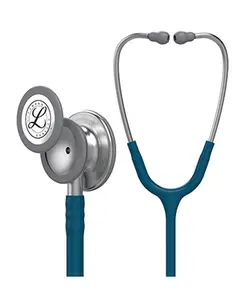 گوشی لیتمن کلاسیک 3 آبی کاربنی مدل Littmann classic III Caribbean Blue 5623