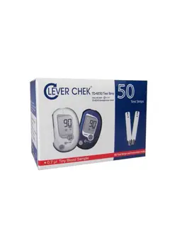 نوار تست قند خون کلور چک مدل 4230 Clever Chek