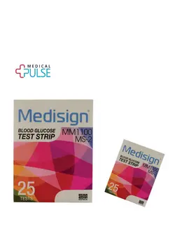 نوار تست قند خون مدیسان Medison Blood sugar test strip