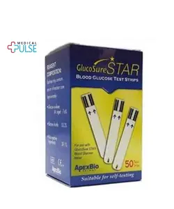 نوار تست قندخون گلوکو استار Glucose Star test strip