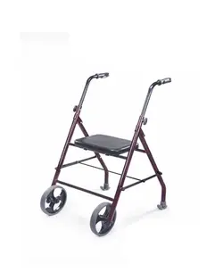 واکر دو چرخ صندلی دار Two-wheeled walker with seats