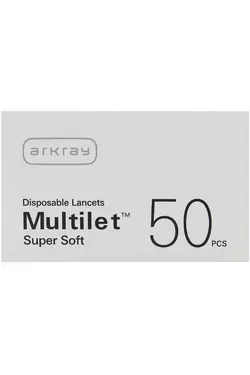 سوزن تست قند خون آرکری مدل Multilet Super Soft بسته 50 عددی