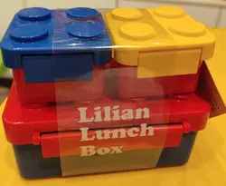 ظرف غذای کودک  3 تکه لیلیان طرح لگو جنس عالی