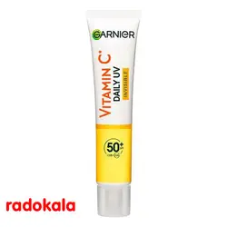 ضد آفتاب ویتامین سی گارنیر بی رنگ با SPF50+حجم 40 میل - فروشگاه رادوکالا