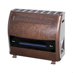 بخاری گازی ایران شرق 12500مدل افروز AF125 قهوه ای