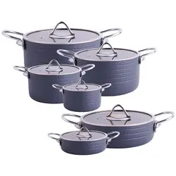 سرویس قابلمه و ماهیتابه ۲۱ پارچه کوکینو