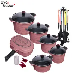 خرید سرویس پخت‌ و پز 22 پارچه تکنو مدل ونوس از فروشگاه اینترنتی اقساطی رادرام