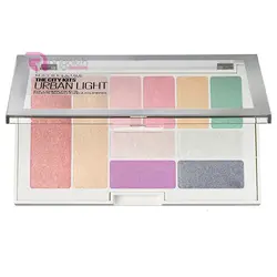 پالت سایه و رژگونه و هايلايتر میبلین مدل City Kits Urban Light