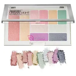 پالت سایه و رژگونه و هايلايتر میبلین مدل City Kits Urban Light