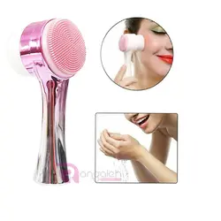 فیس براش و ماساژور دستی صورت آیینه ای