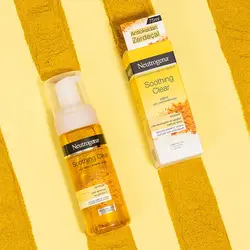 فوم شستشوی صورت عصاره زردچوبه Soothing Clear نوتروژینا