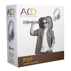 هدست بلوتوثی ACO مدل hpop01) Pop)