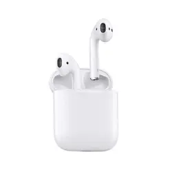 هدفون بی سیم اپل مدل AirPods 2 همراه با محفظه شارژ