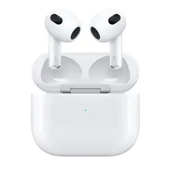 هدفون بی سیم اپل مدل AirPods 3 همراه با محفظه شارژ