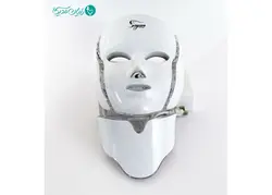 ماسک صورت LED گردن دار برند سایان دارای 7 رنگ