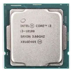 پردازنده مرکزی اینتل سری Coffee Lake مدل Core i3-10100 box - رایاساز