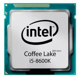پردازنده مرکزی اینتل سری Coffee Lake مدل Core i5-8600K Tray
