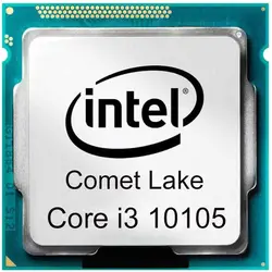 پردازنده مرکزی اینتل سری Comet Lake مدل Core i3 10105 BOX - رایاساز