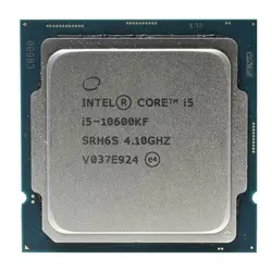 پردازنده مرکزی اینتل سری Comet Lake مدل Core i5-10600KF BOX