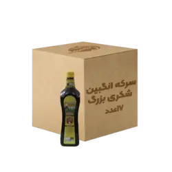 سرکه انگبین شکری بزرگ ا کارتن 17 عددی