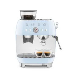 اسپرسوساز اسمگ مدل EGF03 رنگ آبی پاستیلی