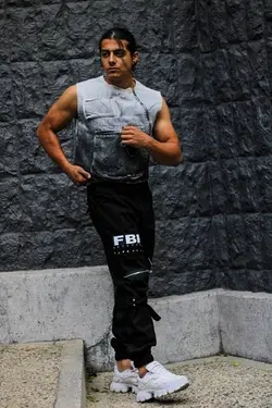 اسلش مشکی مردانه FBI