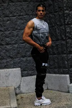 اسلش مشکی مردانه FBI