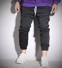 شلوار اسلش مشکی ساده