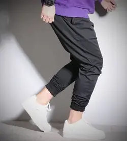 شلوار اسلش مشکی ساده