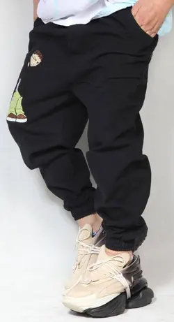 شلوار اسلش مشکی Gang Boy